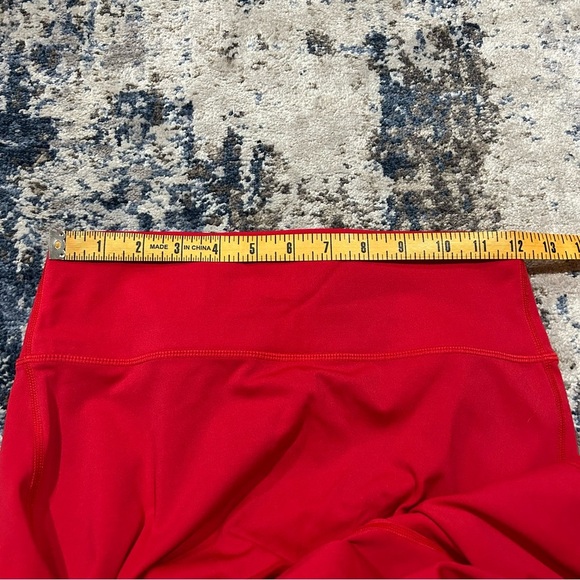 Fabletics Red Oasis Motion365 Pureluxe High-Waisted Leggings Size Medium - Picture 6 of 8